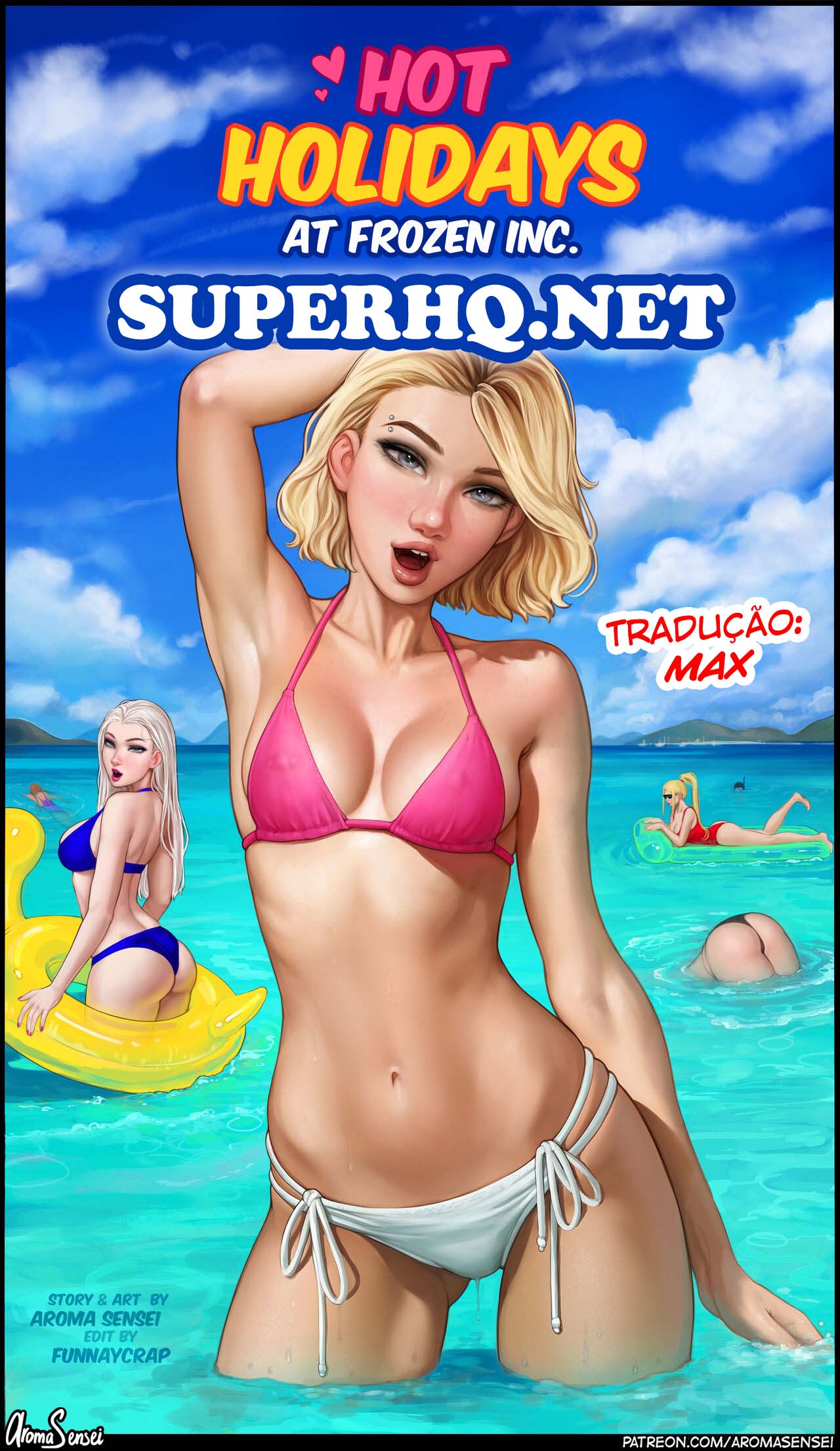 Um dia quente com a Frozen - Contos Eroticos - Hentai